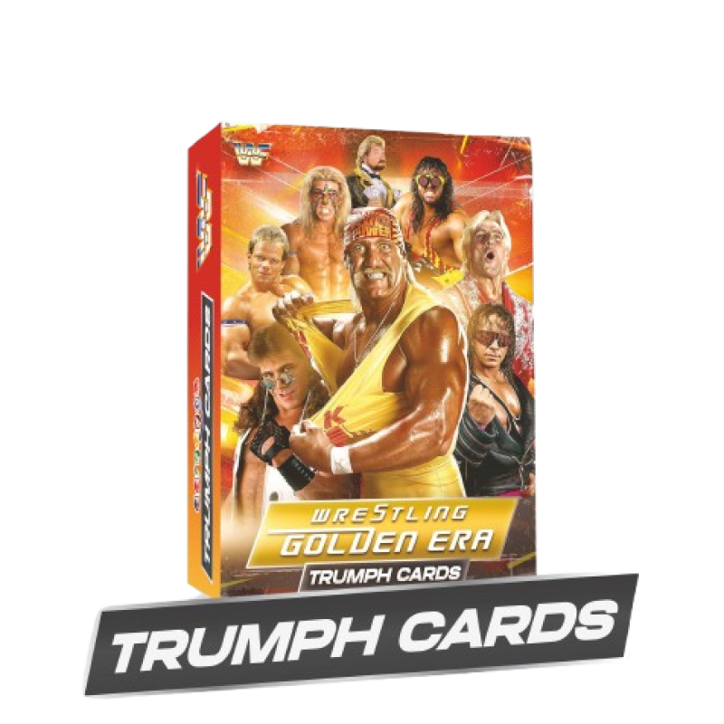 Aamango WWE Collection Trump Cards (Golden Era + Attitude Era + Modern Era)